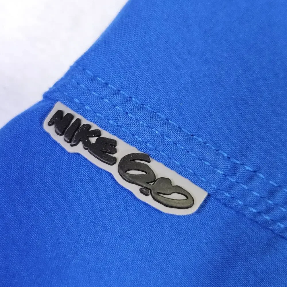 Y2K Nike Mens M 6.0 Hybrid Board Shorts Size 32 Blue 387365 Surfing Cargo 10